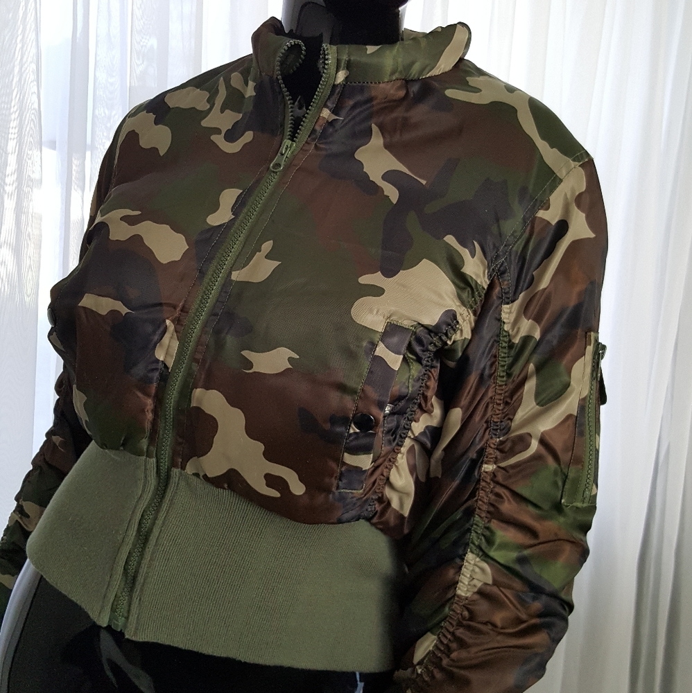 Army Bomber Winter Jacket